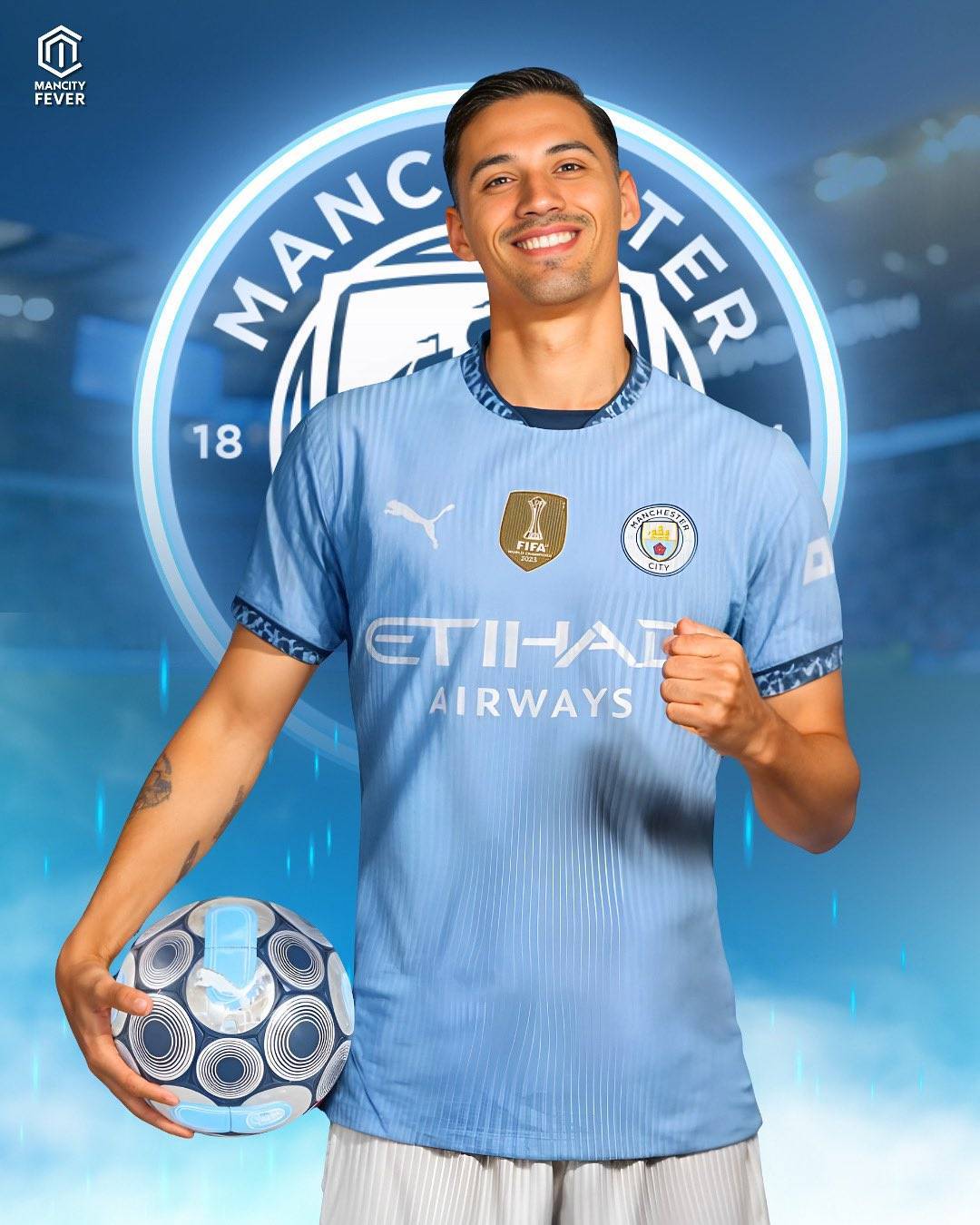 罗体：曼城即将以5500万欧正式报价赖因德斯，米兰要7000万